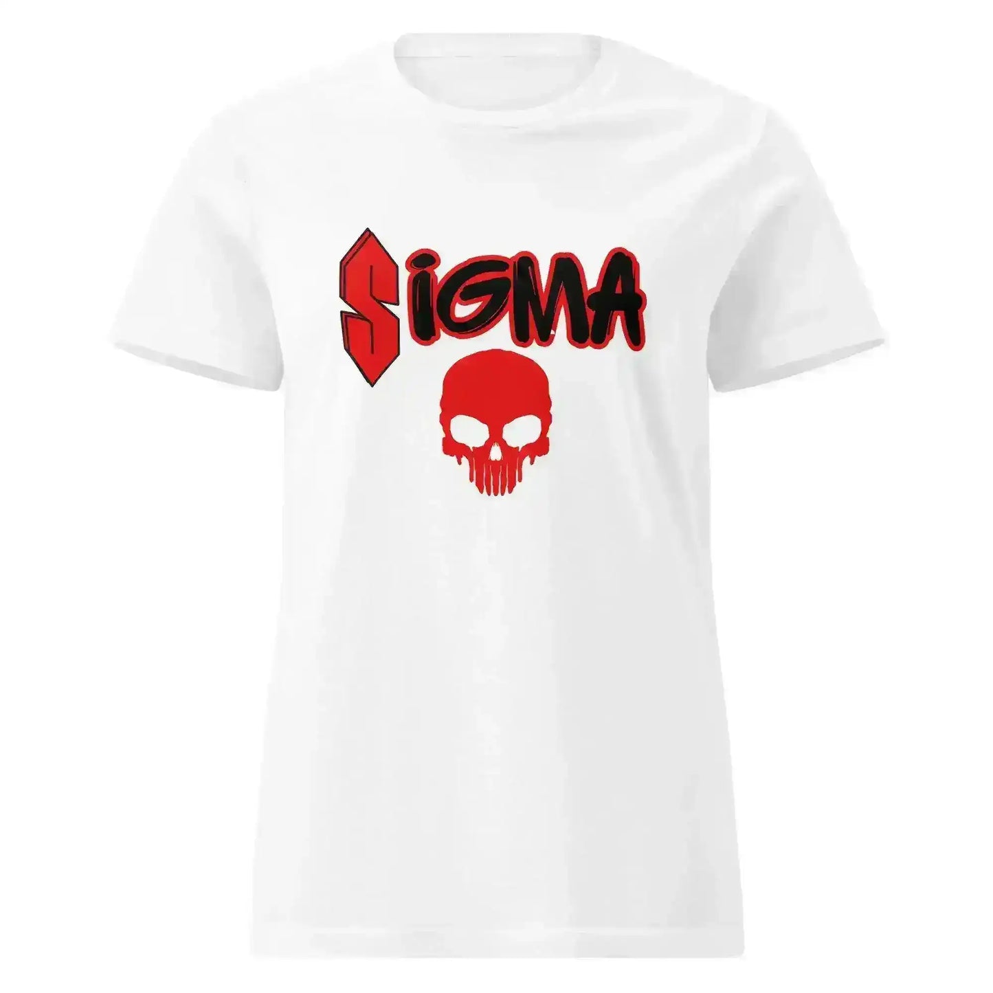 Sigma Fitted Tee - Gen Z Sigma Energy - Cady Creations