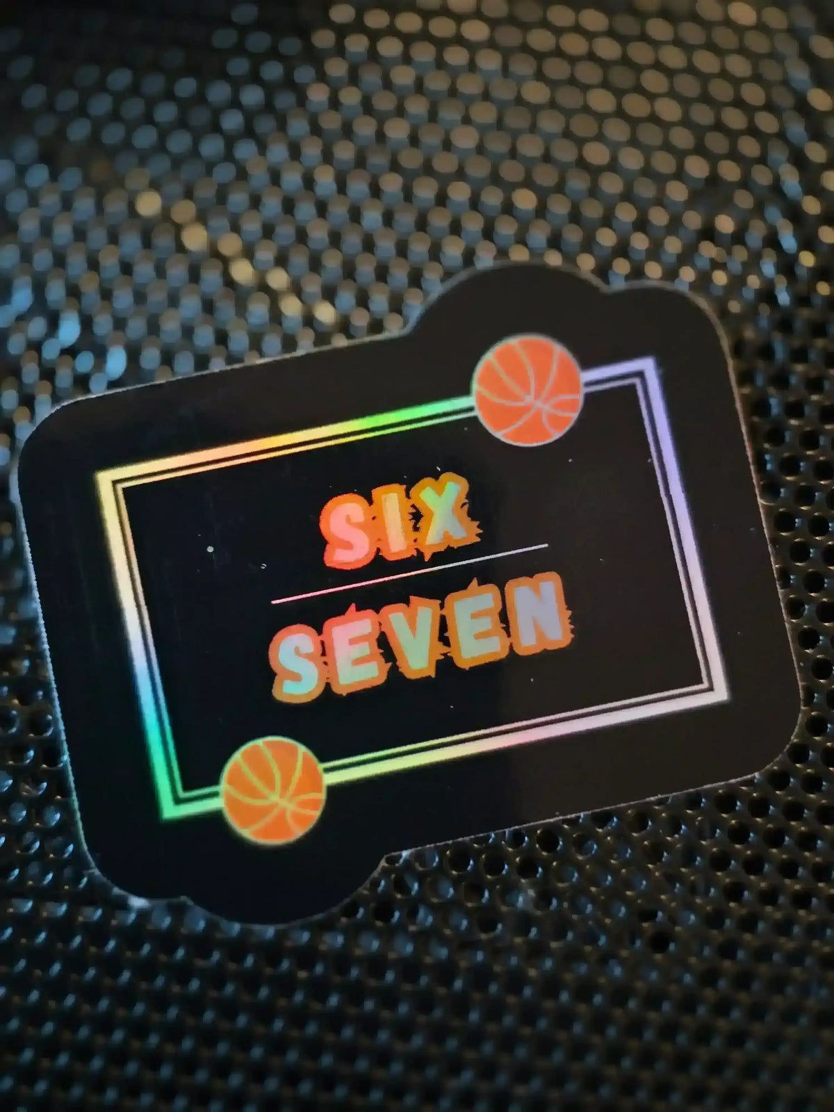 Six Seven Basketball - Premium Vinyl Sticker - Cady Creations