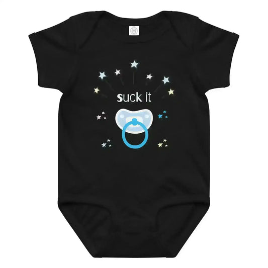 Suck It Pacifier - Baby Onesie - Cady Creations
