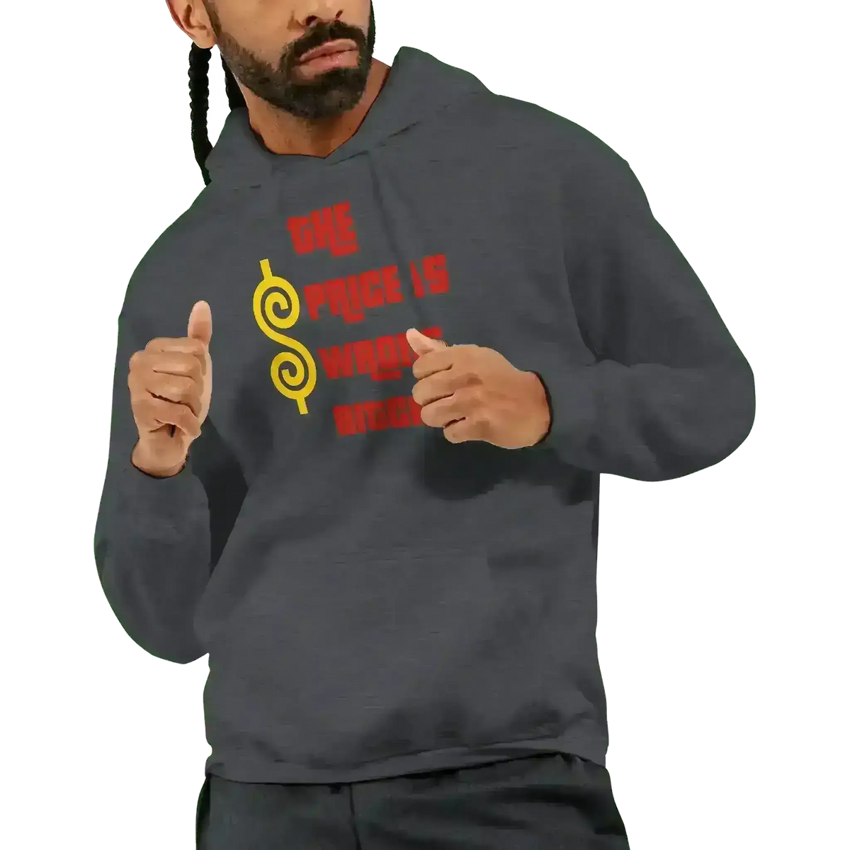 The Price Is Wrong B*tch Happy Gilmore - Pullover Hoodie - Cady Creations