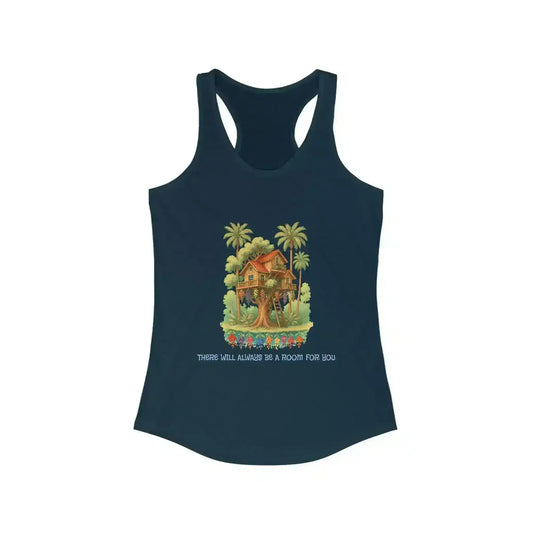 "There Will Always Be A Room For You" - Andrew McMahon in the Wilderness House in the Trees Lyric Inspired Racerback Tank - Cady Creations