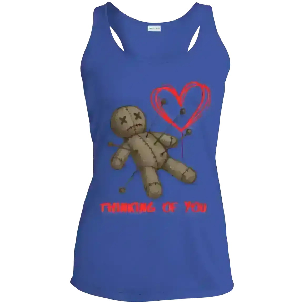 Thinking Of You - Racerback Tank - Cady Creations