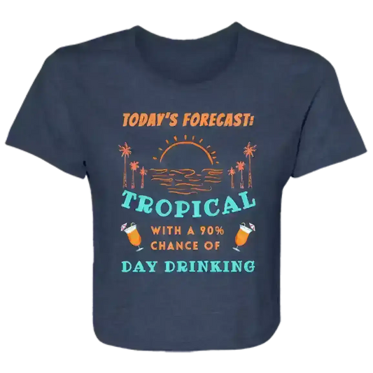 Today's Forecast Tropical - Crop Top - Cady Creations