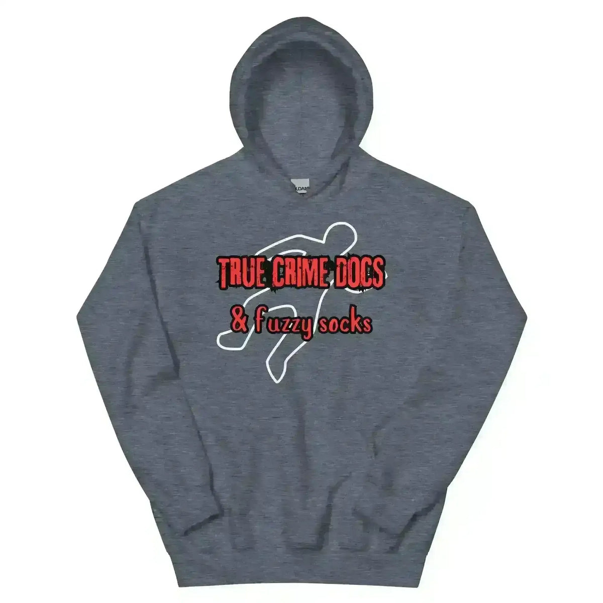 True Crime Docs & Fuzzy Socks - Pullover Hoodie - Cady Creations