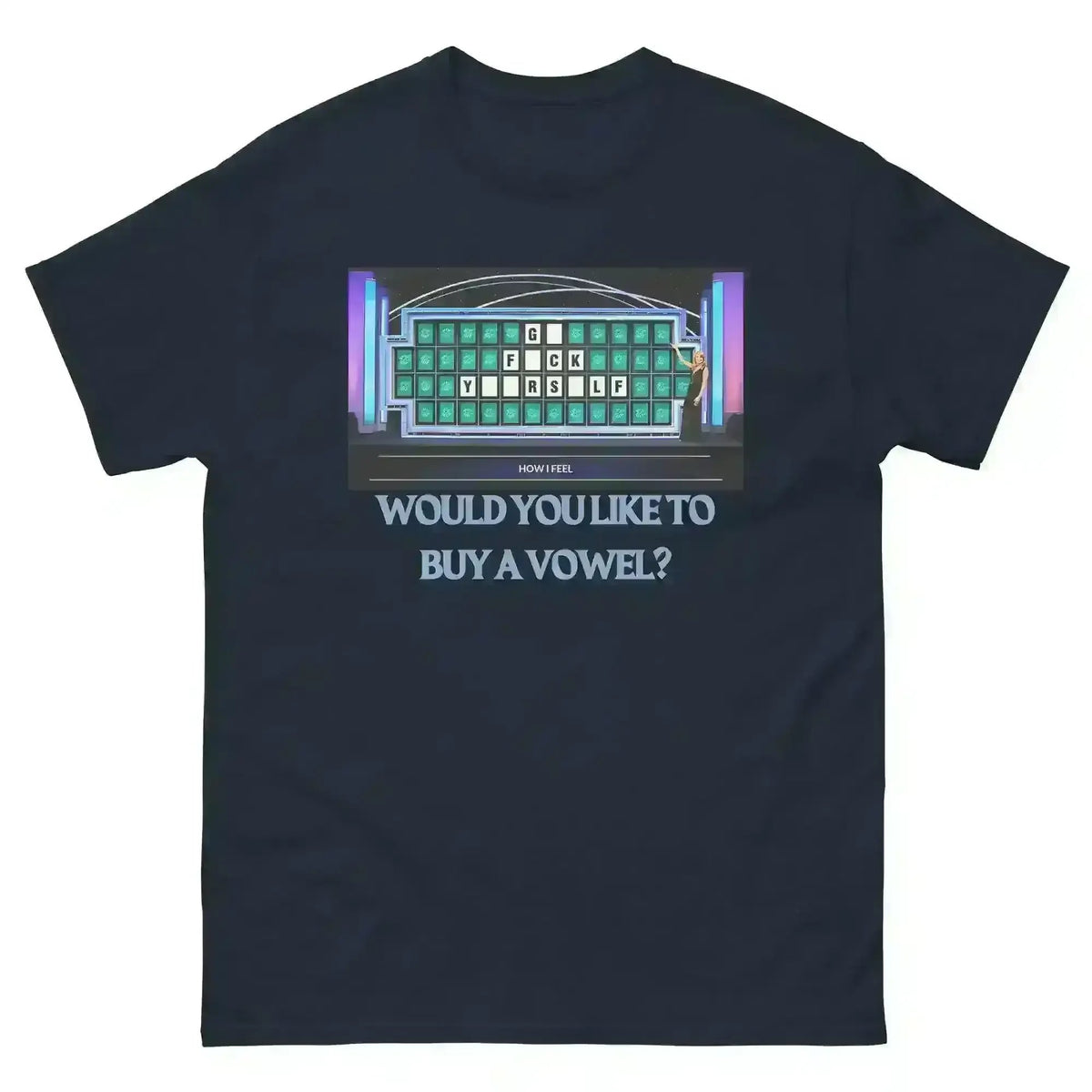 Wheel of Attitude Puzzle - Unisex Tee - Cady Creations