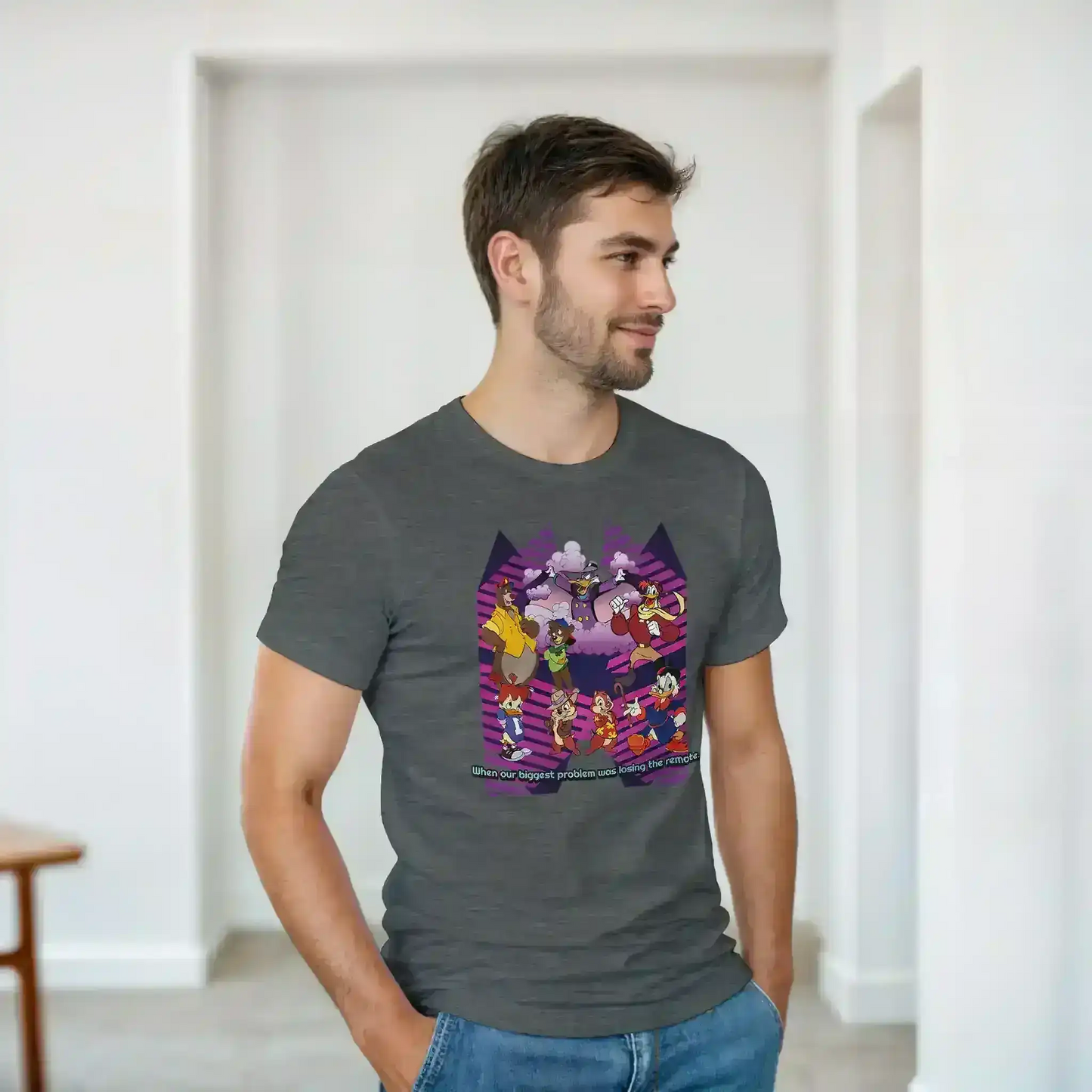 When Our Biggest Problem Was Losing The Remote Unisex Tee - Cady Creations