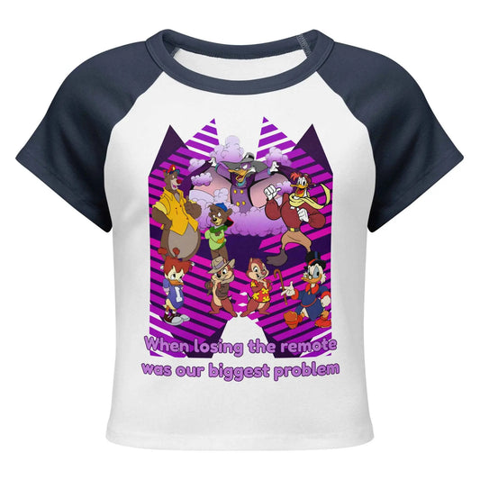 When Losing the Remote Was Our Biggest Problem - Women's Baby Tee