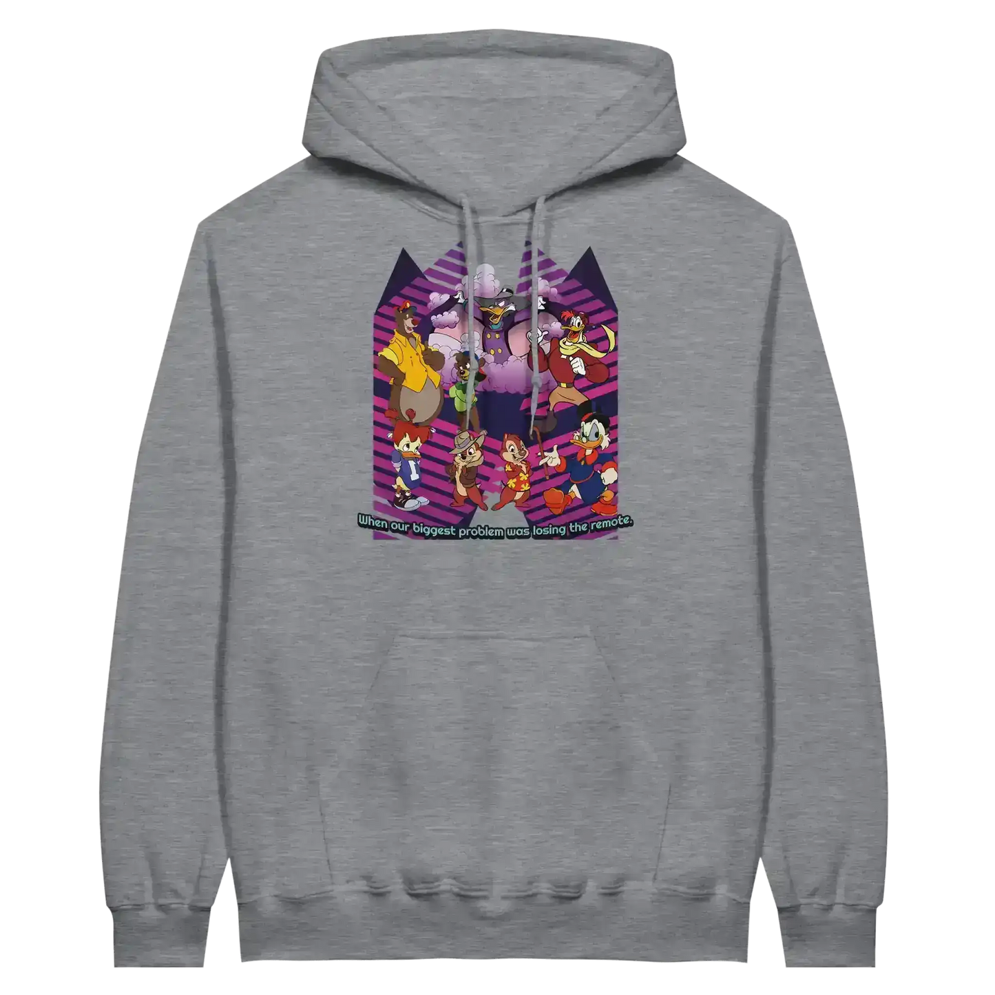 When Our Biggest Problem Was Losing The Remote Pullover Hoodie - Cady Creations