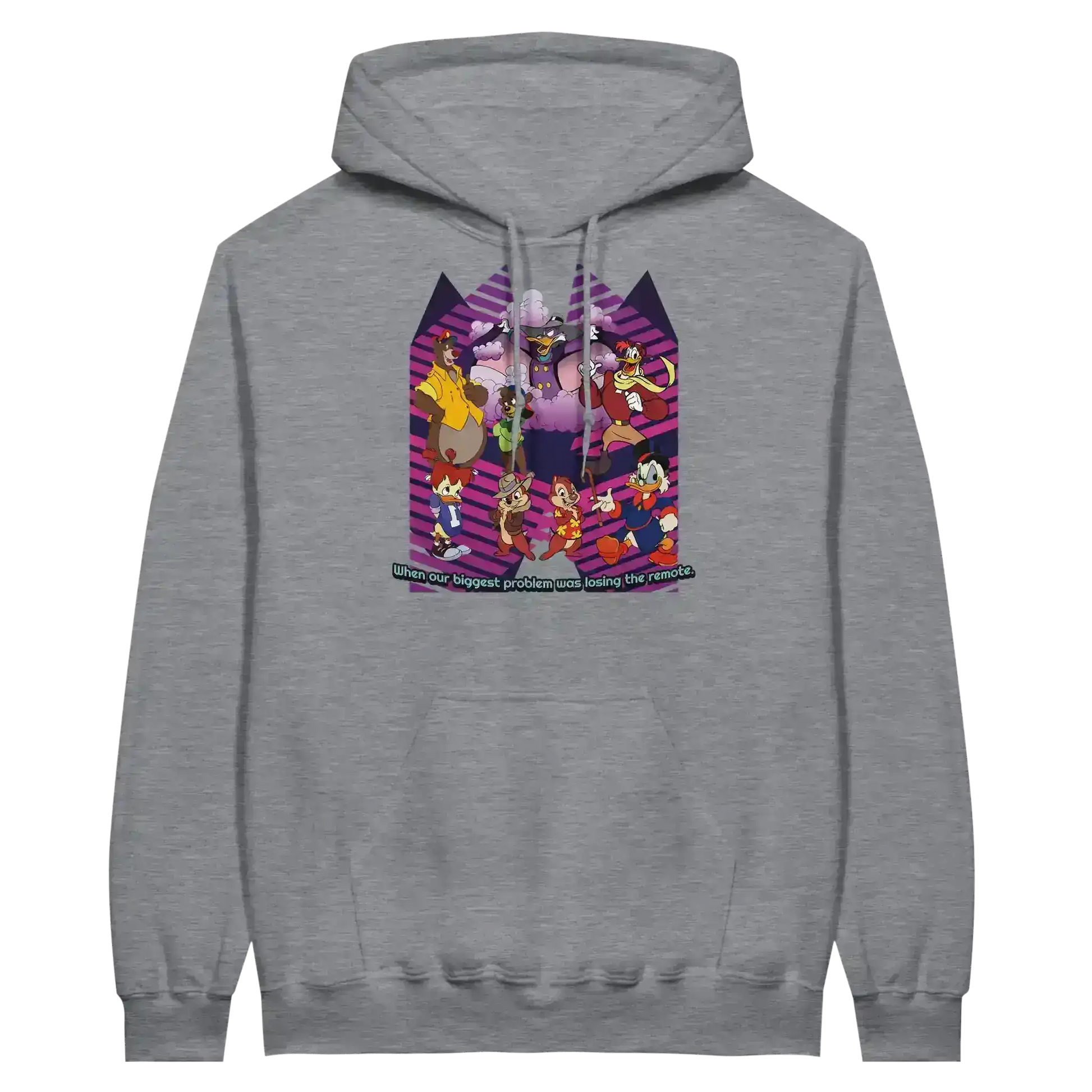 When Our Biggest Problem Was Losing The Remote Pullover Hoodie - Cady Creations