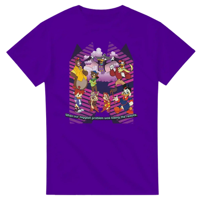 When Our Biggest Problem Was Losing The Remote Unisex Tee - Cady Creations