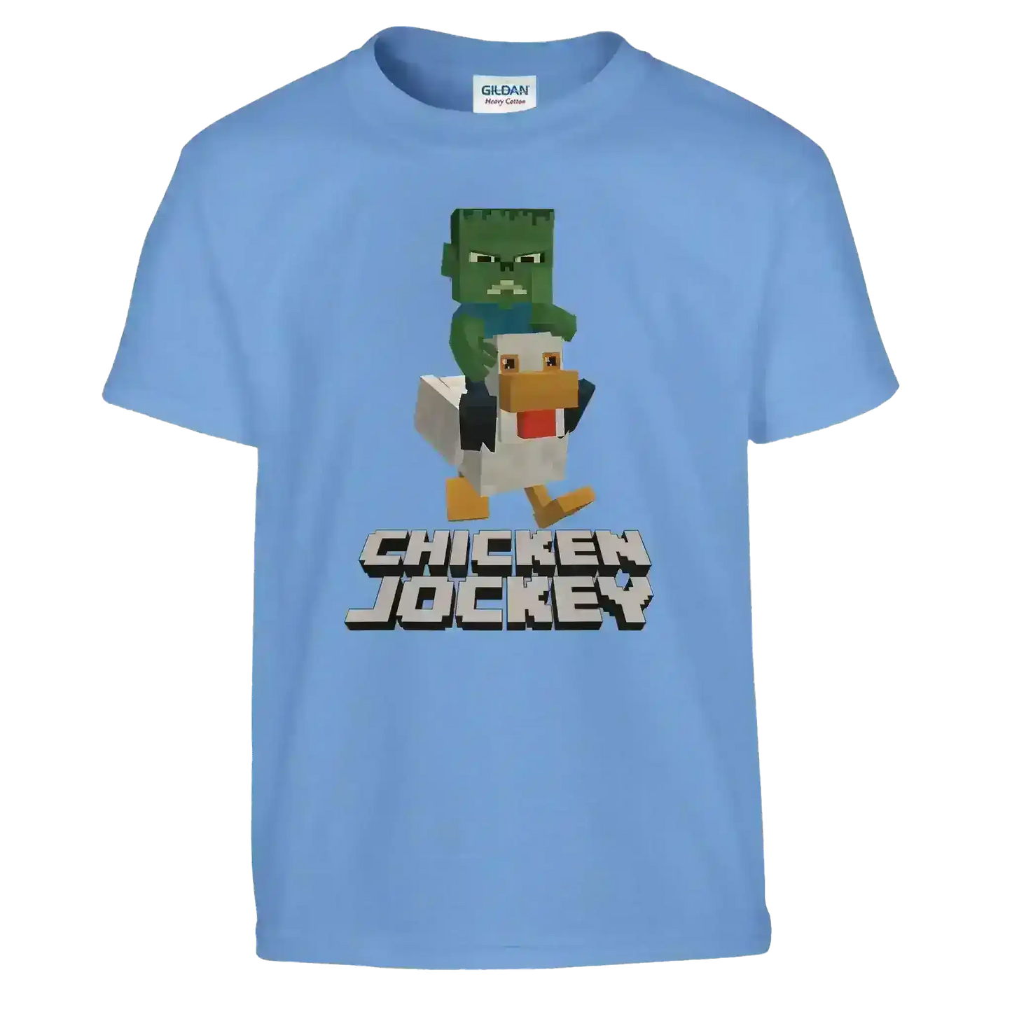 Chicken Jockey Minecraft Gaming Youth Tee - Cady Creations