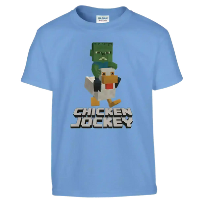 Chicken Jockey Minecraft Gaming Youth Tee - Cady Creations