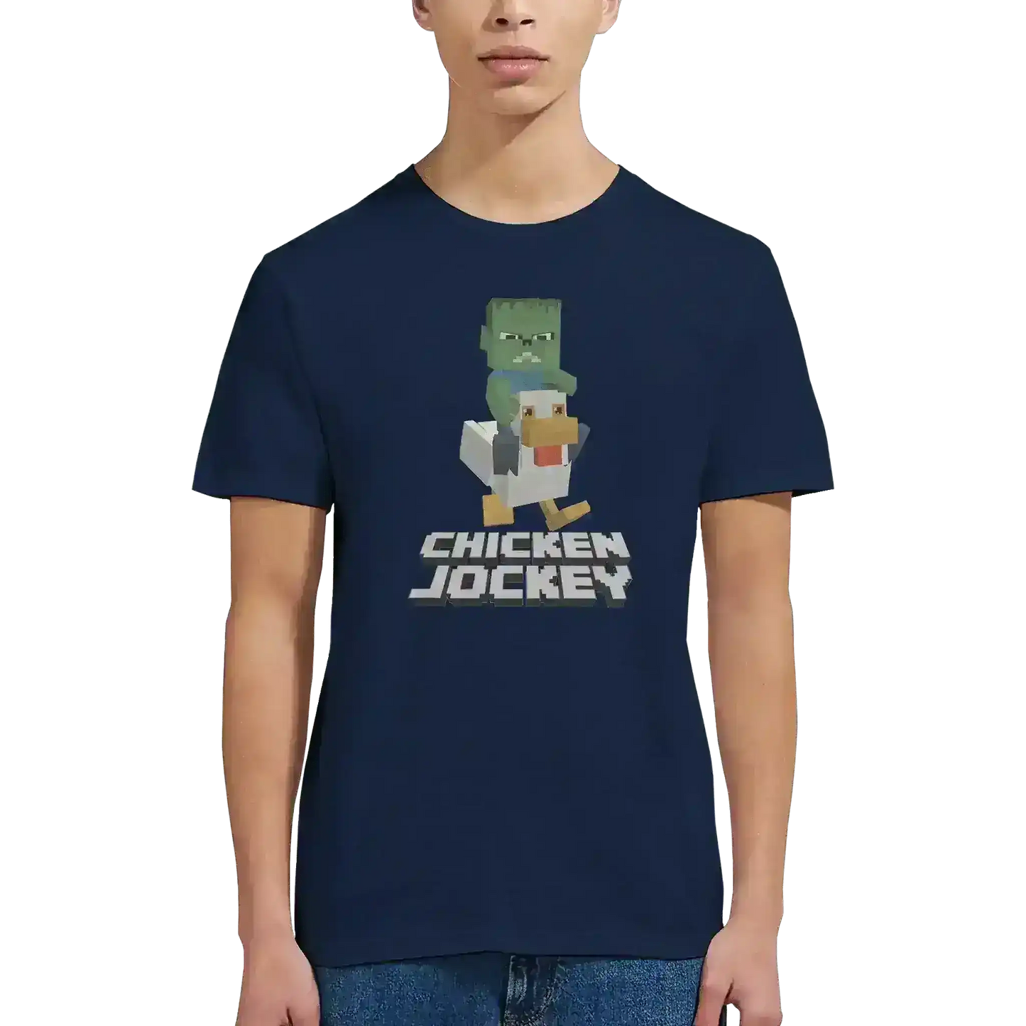 Chicken Jockey Minecraft Gaming Unisex Tee - Cady Creations
