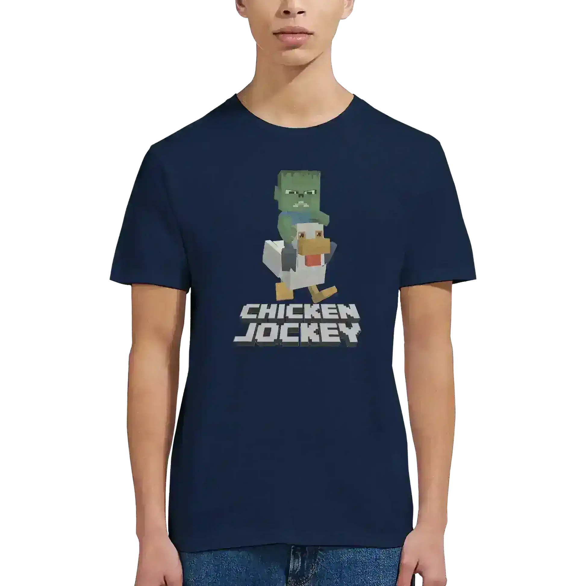 Chicken Jockey Minecraft Gaming Unisex Tee - Cady Creations