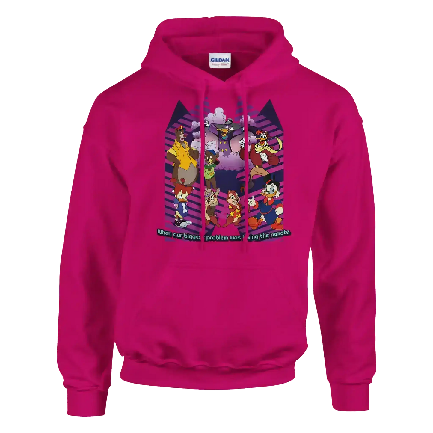 When Our Biggest Problem Was Losing The Remote Pullover Hoodie - Cady Creations