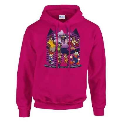 When Our Biggest Problem Was Losing The Remote Pullover Hoodie - Cady Creations