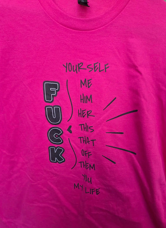 Pick your F*ck - Unisex Sample Tee