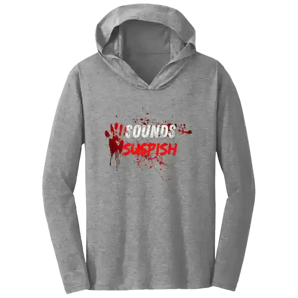 Sounds Suspish True Crime Blood Splatter Tee Shirt Hoodie - Cady Creations