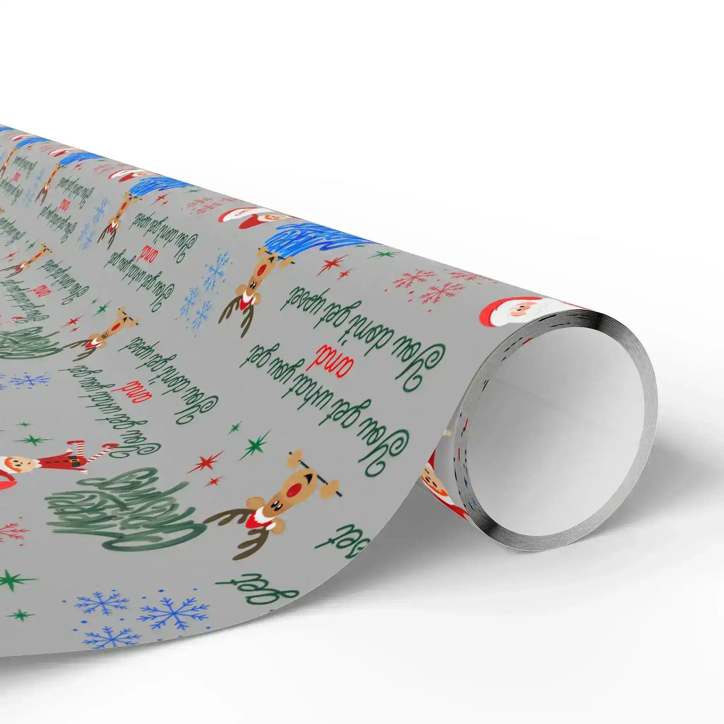 You Get What You Get Funny Christmas Wrapping Paper