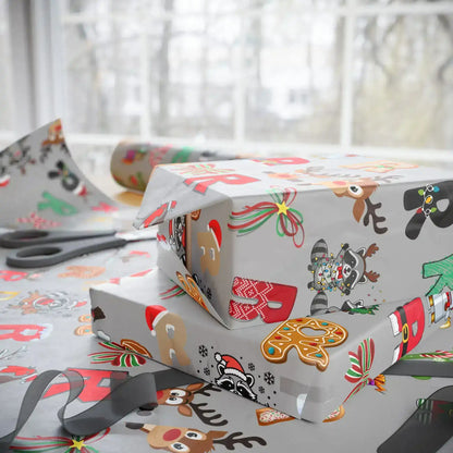 "R" Christmas Wrapping Paper – Alphabet Gift Swap Collection