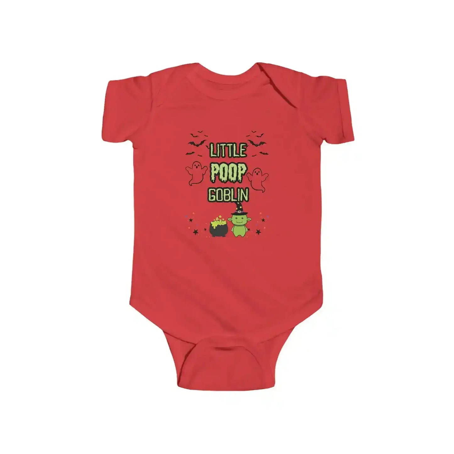 Little Poop Goblin – Funny Halloween Baby Onesie - Cute Spooky Infant Bodysuit - Cady Creations