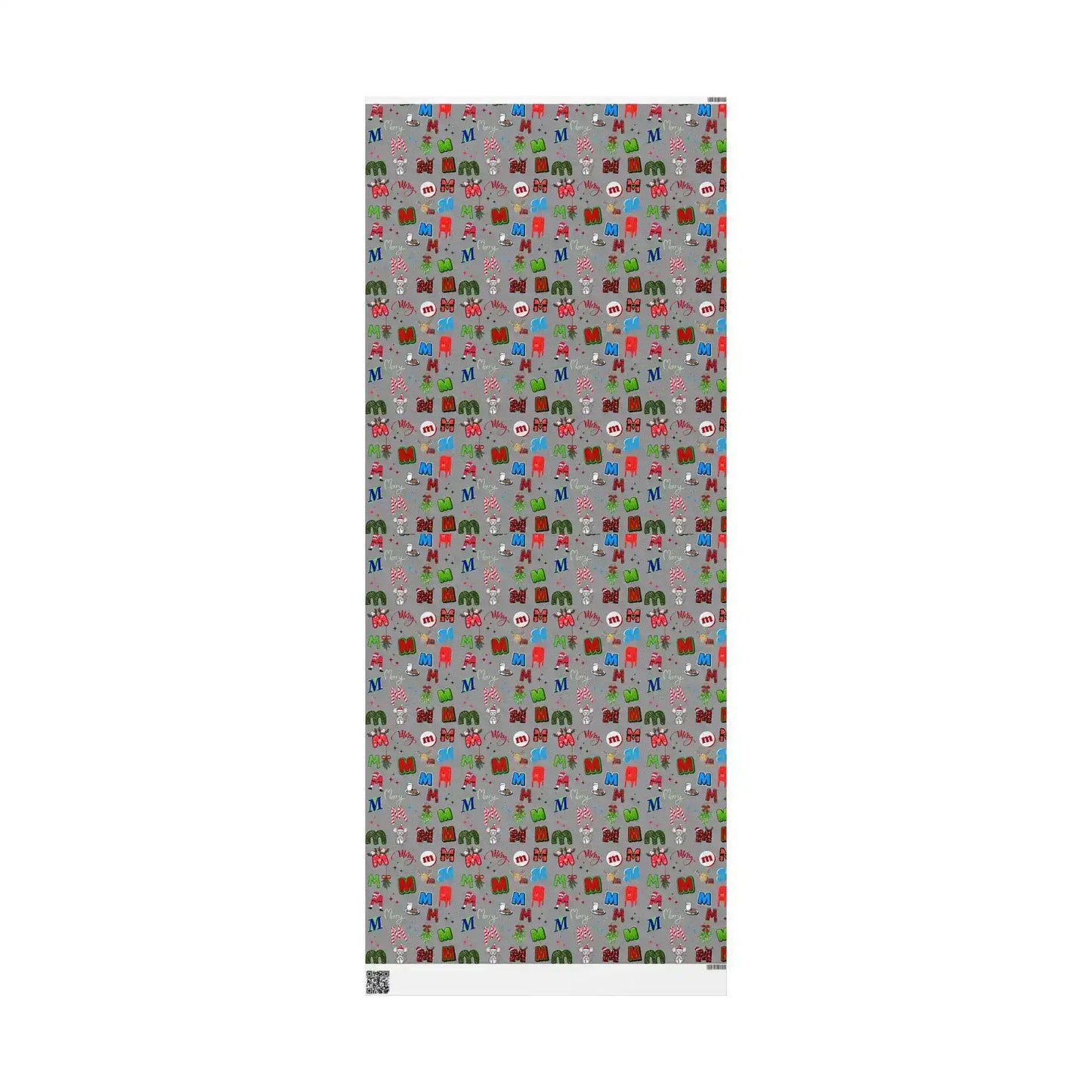 "M" Christmas Wrapping Paper – Alphabet Gift Swap Collection