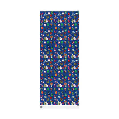 "U" Christmas Wrapping Paper – Alphabet Gift Swap Collection