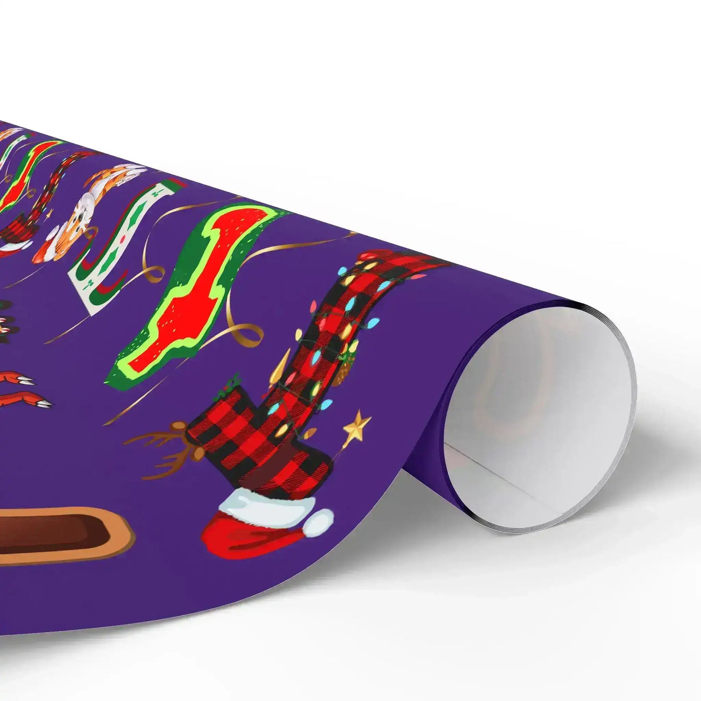 "T" Christmas Wrapping Paper – Alphabet Gift Swap Collection