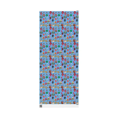 "O" Christmas Wrapping Paper – Alphabet Gift Swap Collection