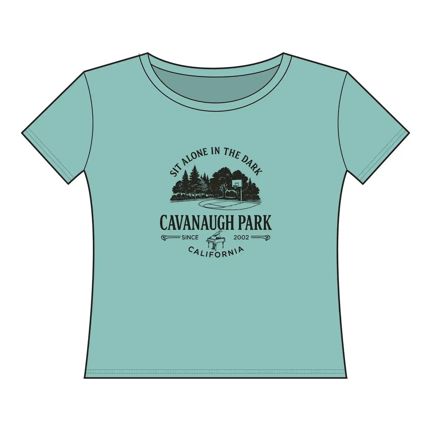 Something Corporate Cavanaugh Park Inspired - Women's Curvy Tee