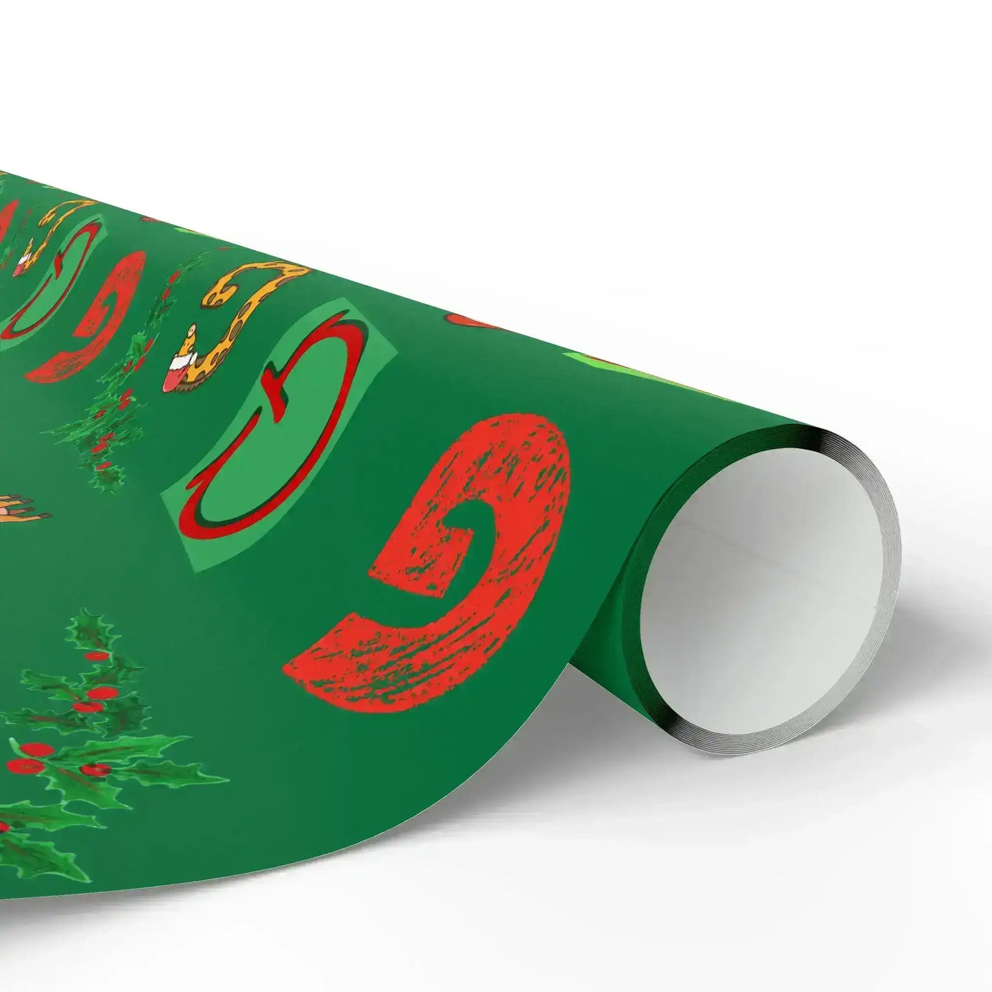 "G" Christmas Wrapping Paper – Alphabet Gift Swap Collection