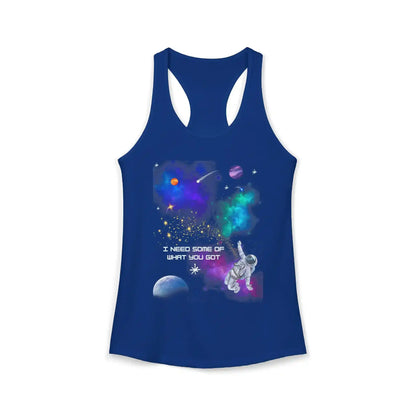 Something Corporate Space Lyric Inspired - Racerback Tank