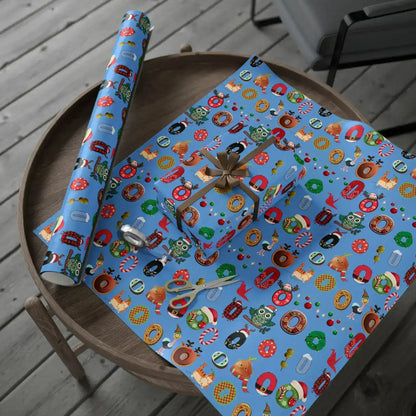 "O" Christmas Wrapping Paper – Alphabet Gift Swap Collection