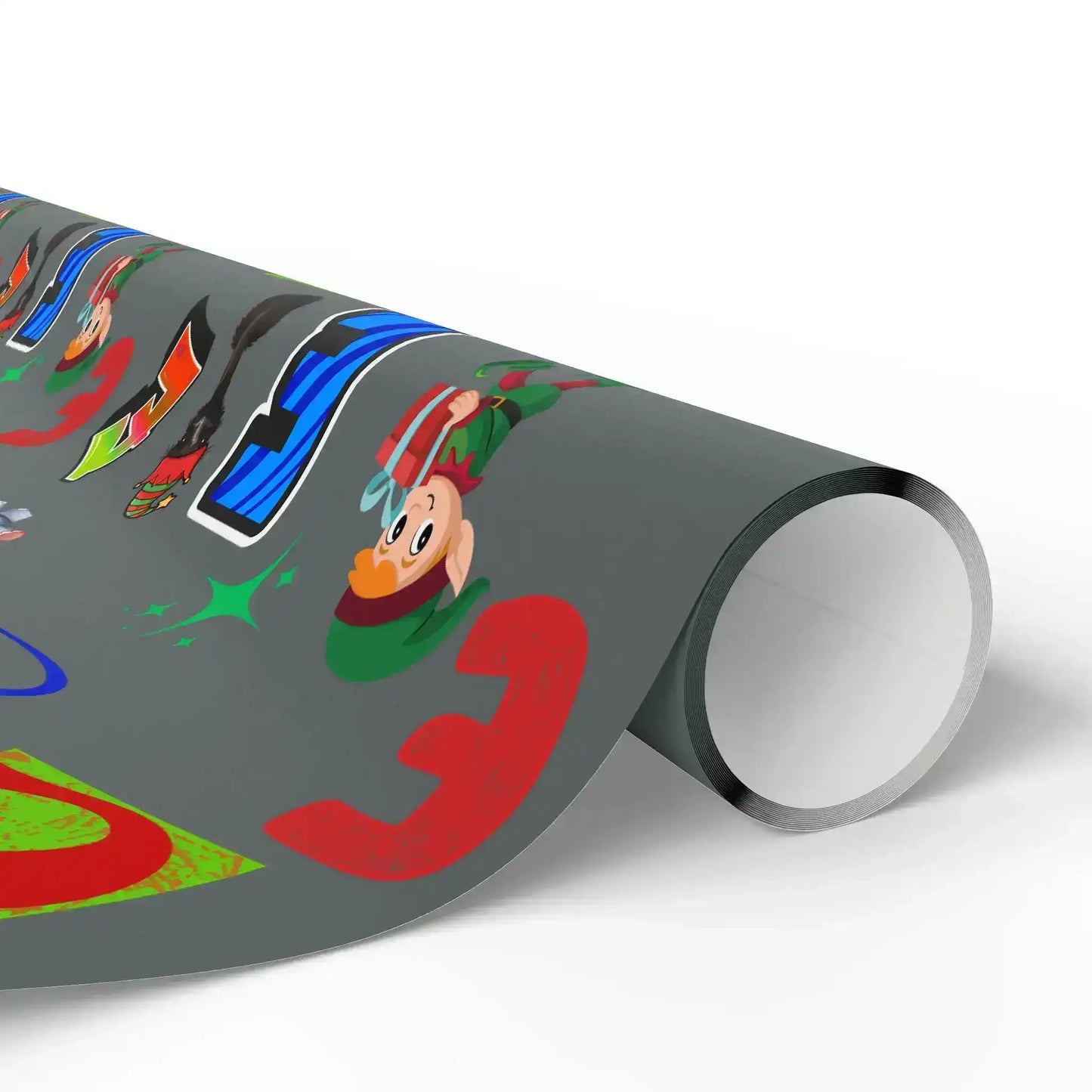 "E" Christmas Wrapping Paper – Alphabet Gift Swap Collection