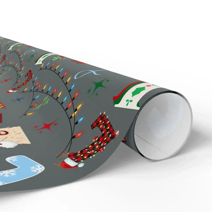 "L" Christmas Wrapping Paper – Alphabet Gift Swap Collection