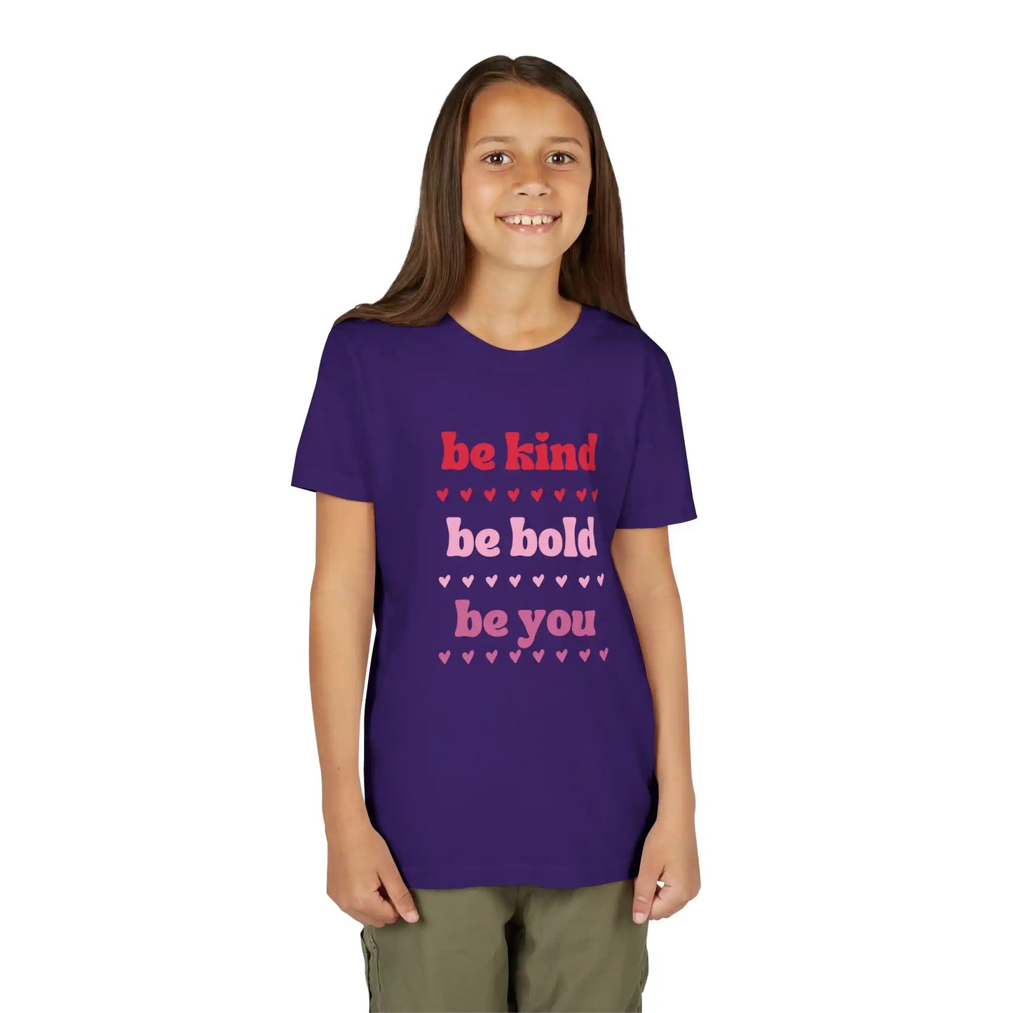 Be Kind Be Bold Be You Youth Tee