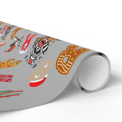 "R" Christmas Wrapping Paper – Alphabet Gift Swap Collection