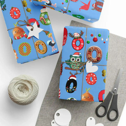 "O" Christmas Wrapping Paper – Alphabet Gift Swap Collection