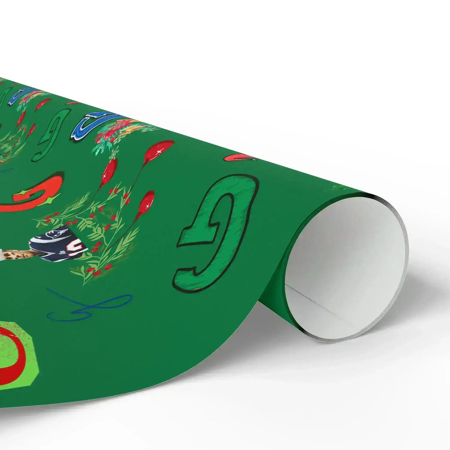 "G" Christmas Wrapping Paper – Alphabet Gift Swap Collection