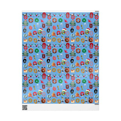 "O" Christmas Wrapping Paper – Alphabet Gift Swap Collection