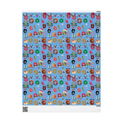 "O" Christmas Wrapping Paper – Alphabet Gift Swap Collection
