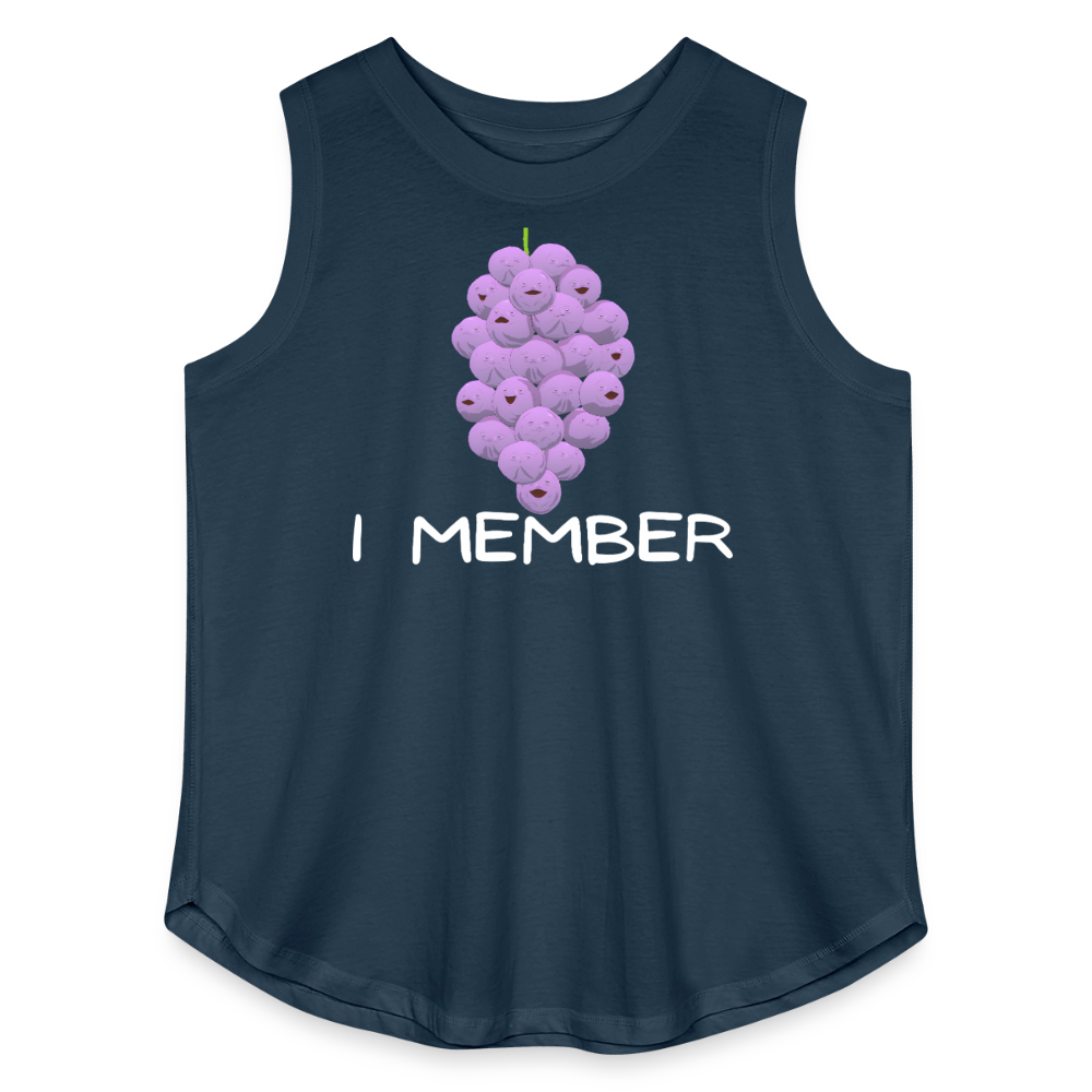 I Member - Women’s Curvy Tank - denim
