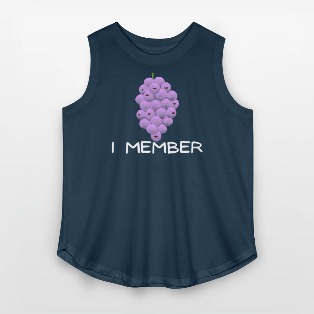I Member - Women’s Curvy Tank - denim