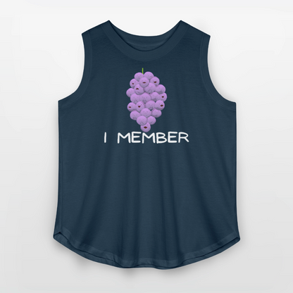 I Member - Women’s Curvy Tank - denim