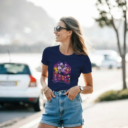 When Our Biggest Problem Was Losing The Remote Fitted Tee - Cady Creations