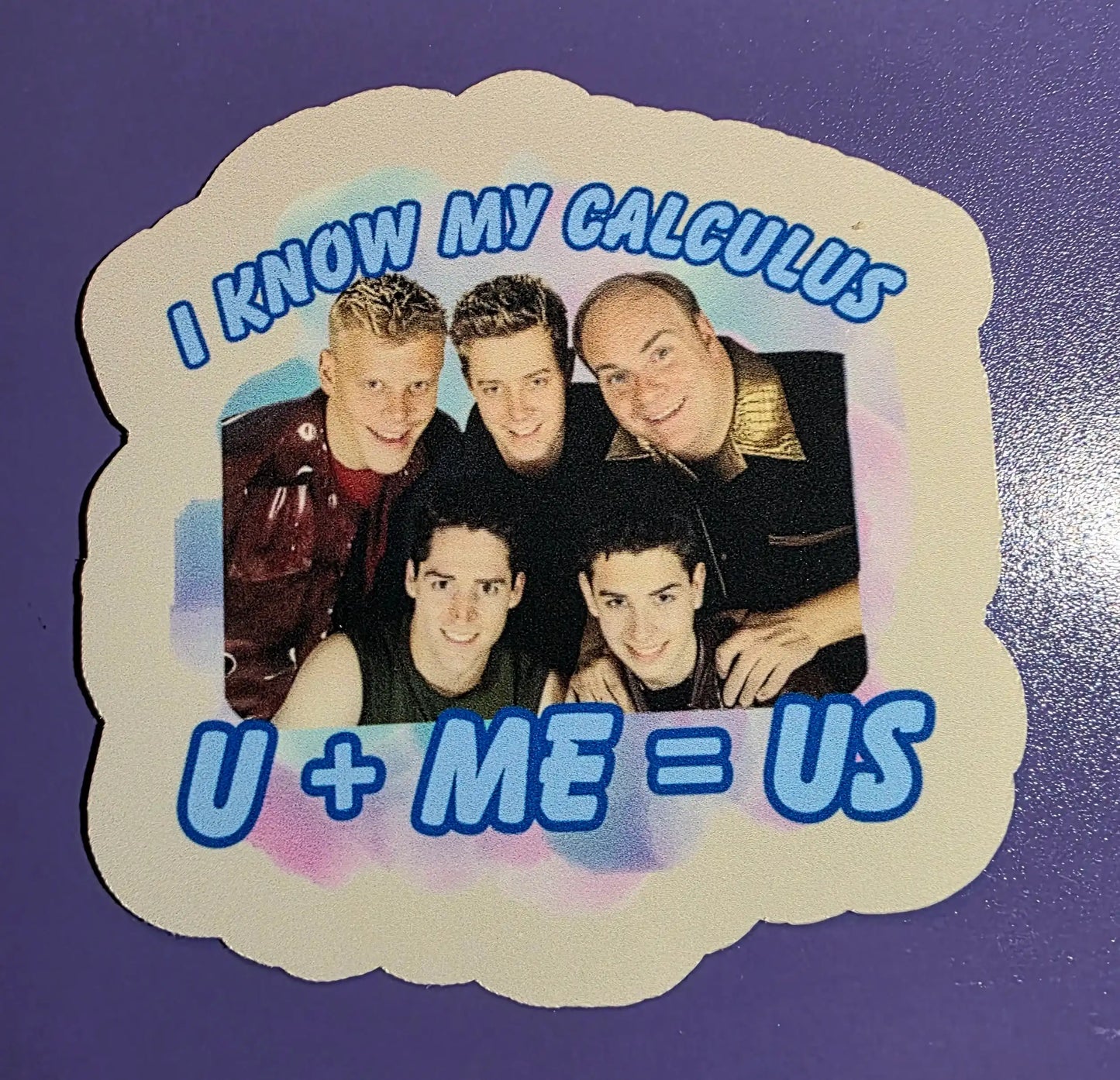 I Know My Calculus U + Me = Us Premium Vinyl Sticker