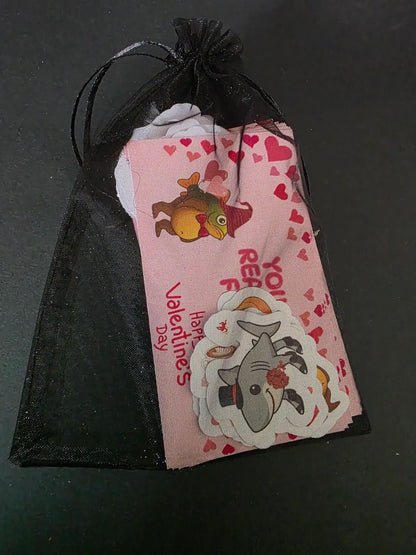 Brainrot Valentine Card Pack (35 Cards + Bonus Stickers!)