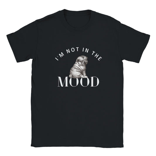 'I'm Not In The Mood'Embrace your fun and sassy side with our 'I'm Not In The Mood' Graphic Tee made with the highest-quality materials, this t-shirt offers both style and comfort, perfePrint Material'I'm Not In The Mood' Graphic TeeCady Creations