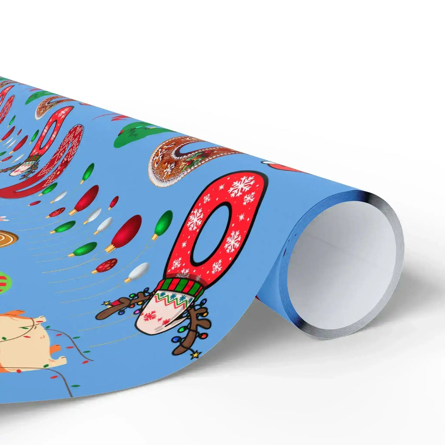 "O" Christmas Wrapping Paper – Alphabet Gift Swap Collection