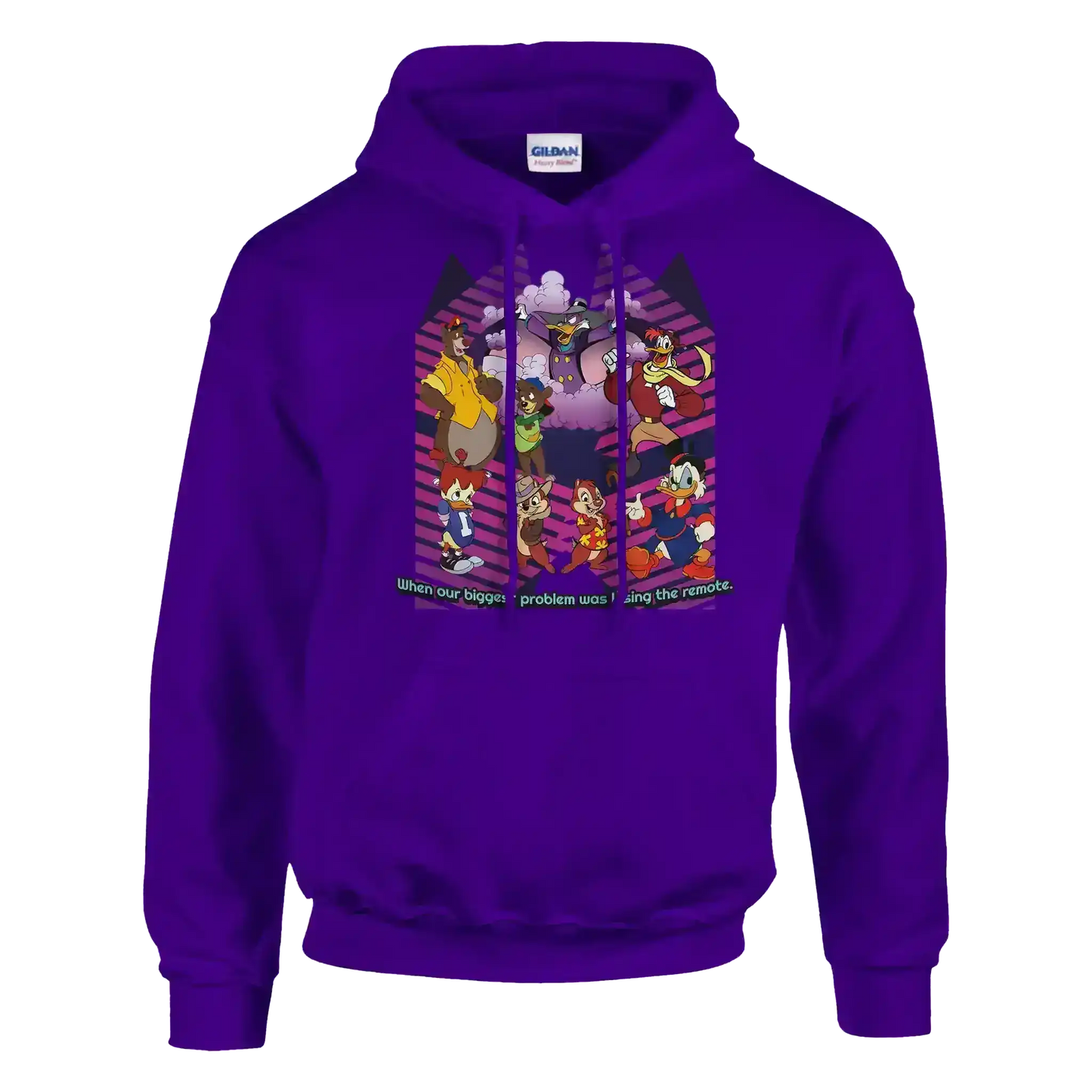 When Our Biggest Problem Was Losing The Remote Pullover Hoodie - Cady Creations